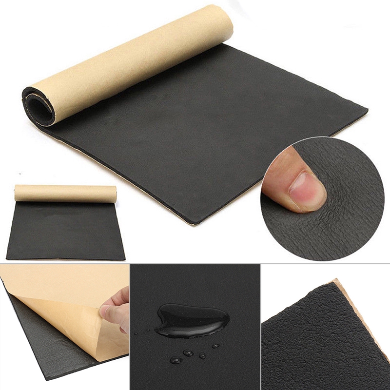 Insulator Soundproof Cotton Vehicle Sound Proofing Deadener Self Adhesive Foam Shopee Singapore 9023