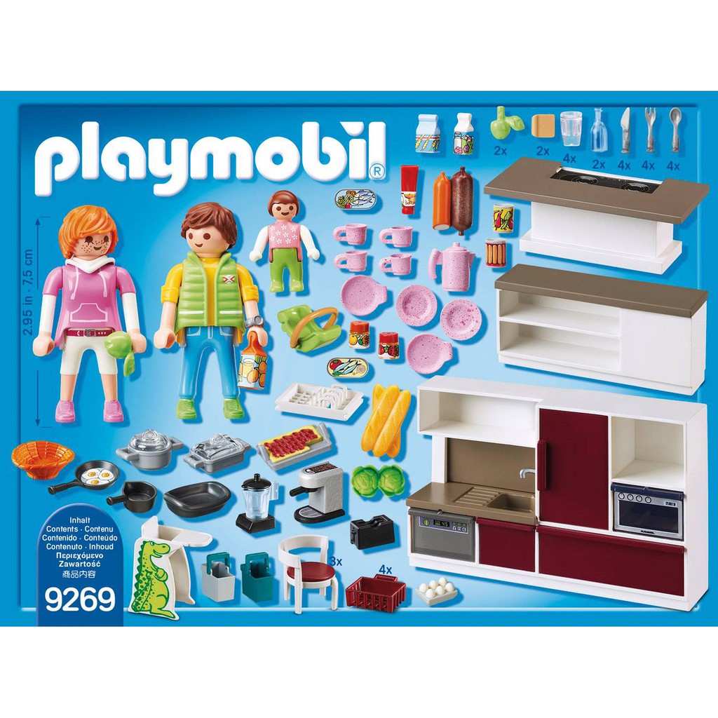 playmobil kitchen 9269