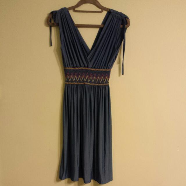 warehouse jersey dress