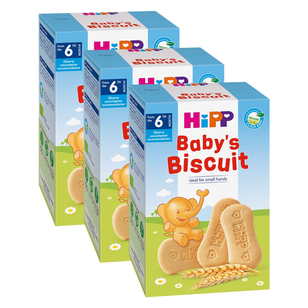 Hipp Organic Baby S Biscuit Bundle Of 3 Shopee Singapore