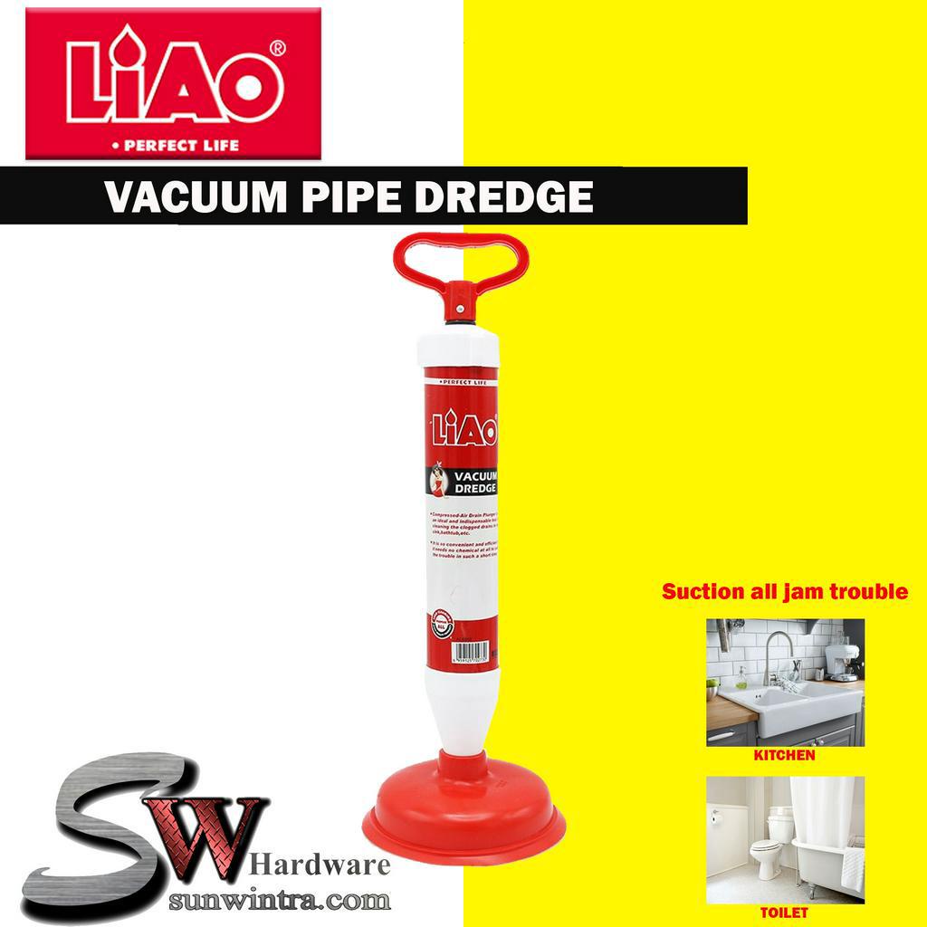 LIAO VACUUM PIPE DREDGE H130005 PLUNGER/ TOILET PUMP/ PAM TANDAS