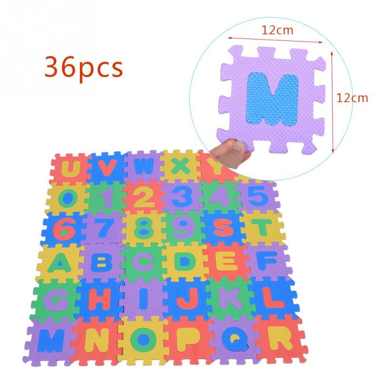 play mat letters & numbers set