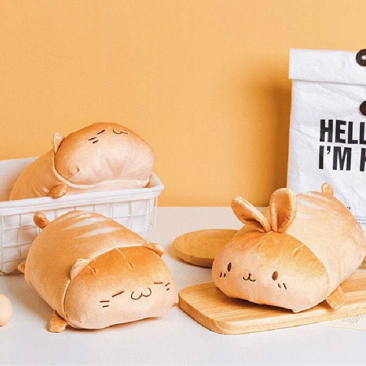 cat bread plush