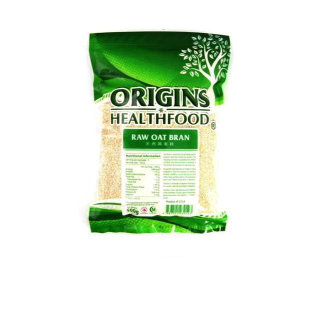 Origins Raw Oat Bran 500g Origins Shopee Singapore