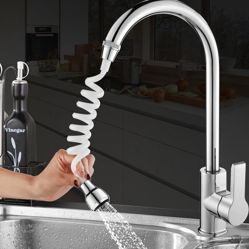 Long Hose Faucet Head Extension Extender Household Tap Water Shower Rotated Filter Nozzle Shopee Singapore