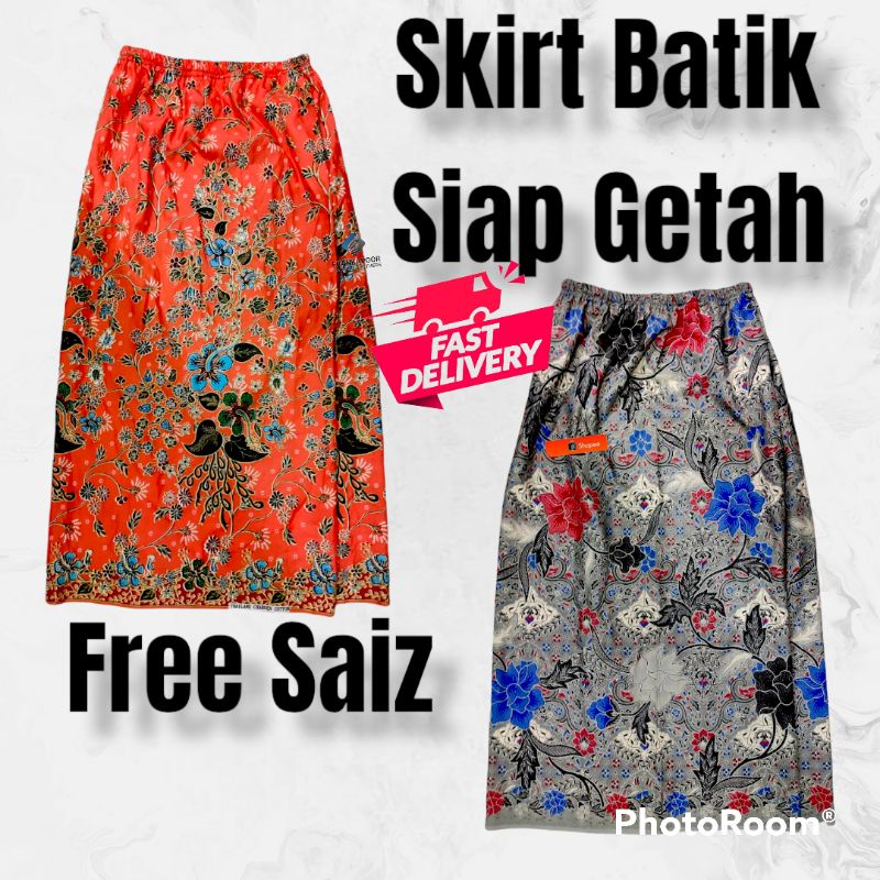 Batik Cloth Ready To Getah Sewing Selisih Confinement Sarong batik ...