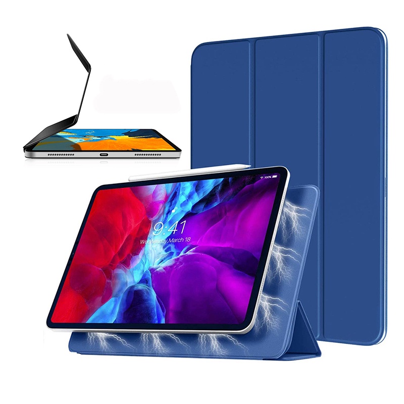 Magnetic Case Smart Trifold Cover Compatible with iPad Pro 11 Pro 12.9 Air 5 Air 4 10th Gen 10.9 inch Mini 6 | Shopee Singapore