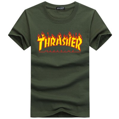 oversized thrasher t shirt dress