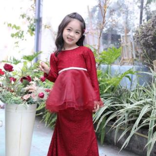 NEW BAJU  KURUNG  TUTU PEPLUM BUDAK SIZE 1Y 6Y Shopee 