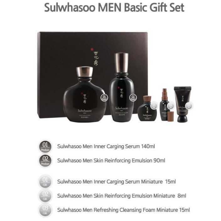 sulwhasoo men refreshing cleansing foam