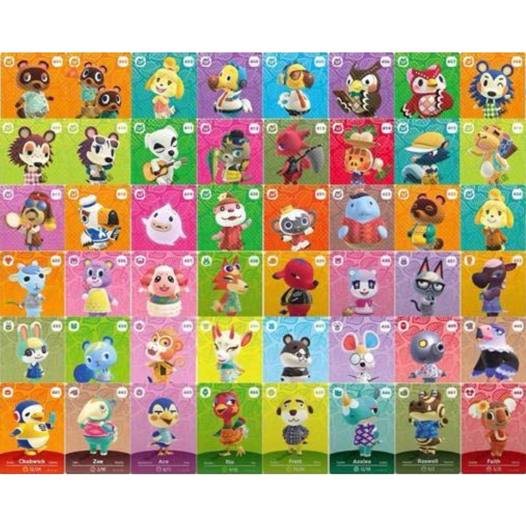 InStock] Animal Crossing Amiibo Series 5 Ione Shino Sasha Raymond Judy |  Shopee Singapore