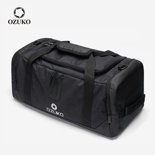 OZUKO Large Capacity Carry On Men Travel Duffle Bag Waterproof Oxford Luggage Handbags