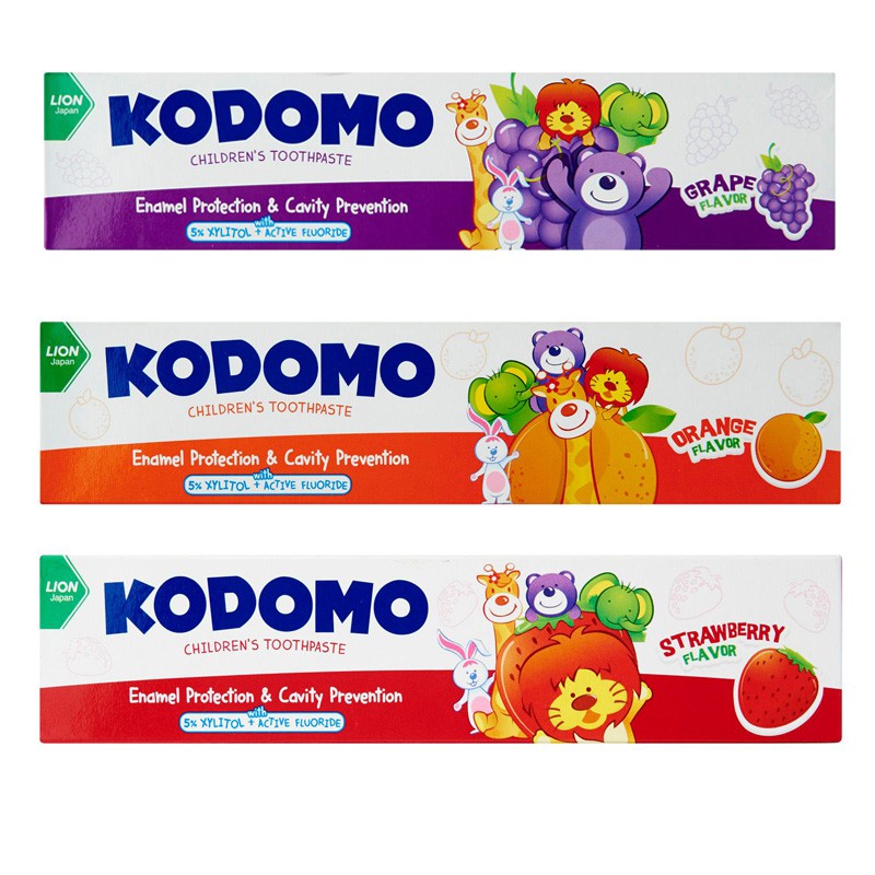 kodomo toothpaste