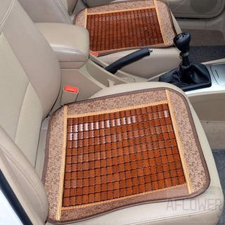 Bamboo Car Seat Cushion Square Seat Cover Summer Breathable Ventilation Bamboo Mat