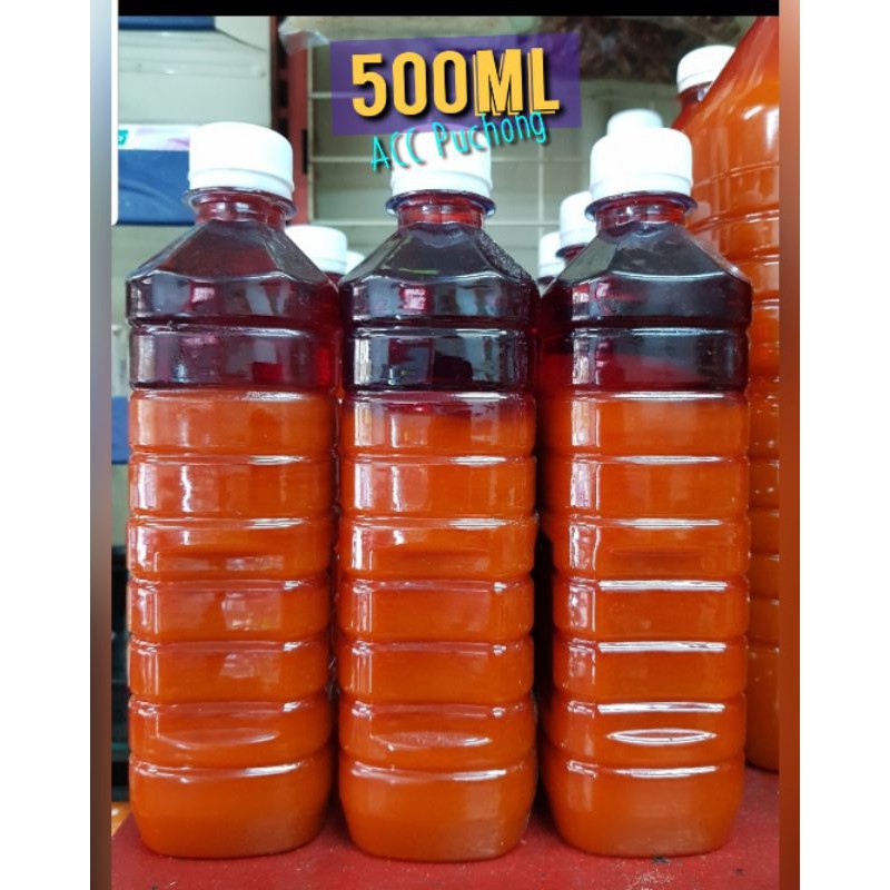 Shop Malaysia Pure African Red Palm Oil 500ml West Malaysia Only Shopee Singapore