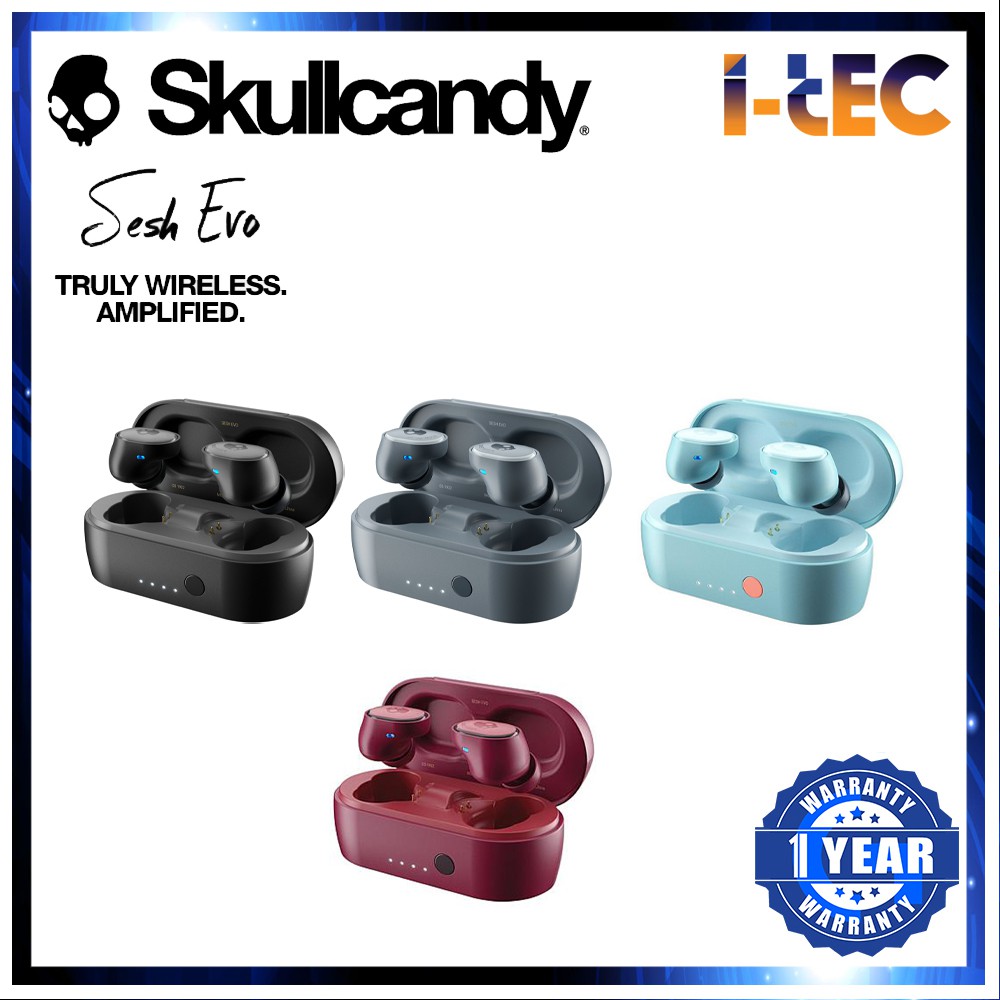 skullcandy sesh evo wireless charging