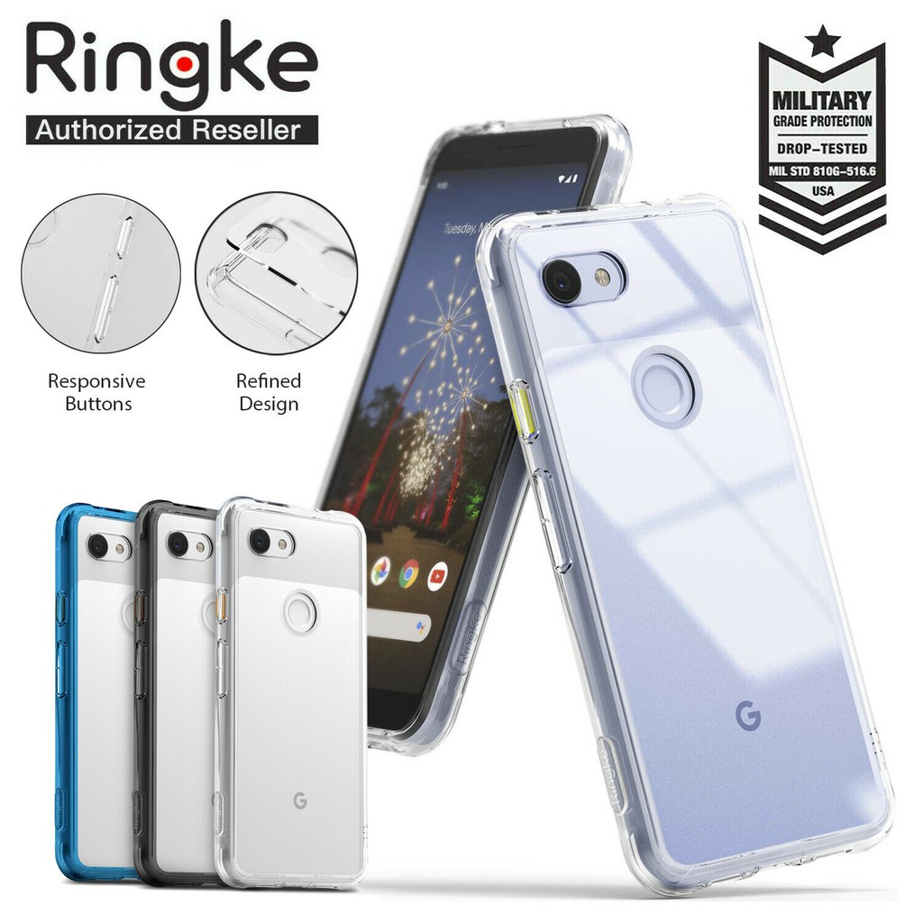 Shop Malaysia Google Pixel 3a 3a Xl Ringke Fusion Case Cover Shopee Singapore