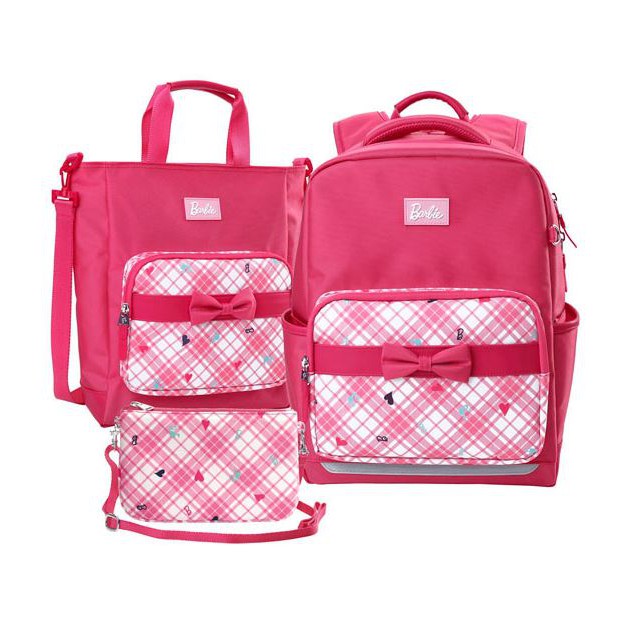 barbie school bag set