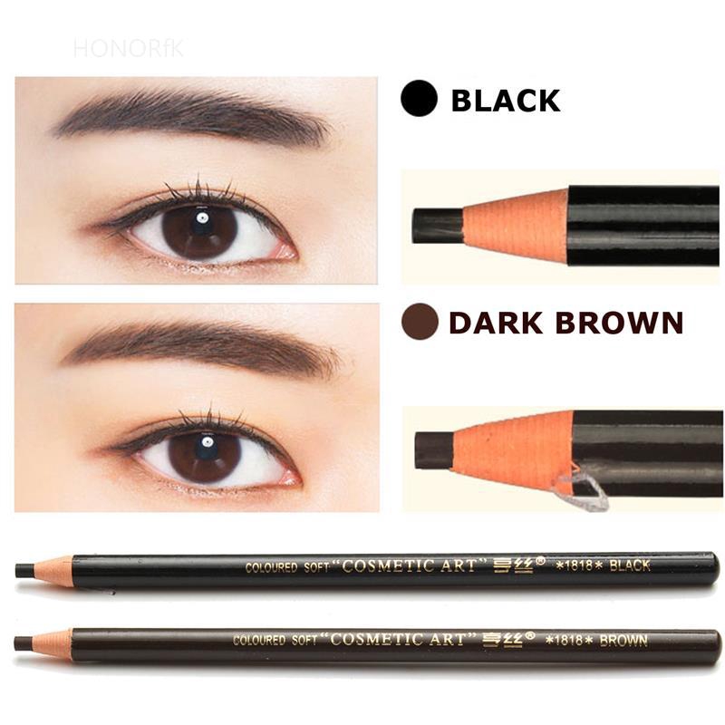 Wholesale 12pcs Eyebrow Pen Beauty Eye Brow Pencil Permanent Cosmetic Makeup Liners Microblading Waterproof Shopee Singapore