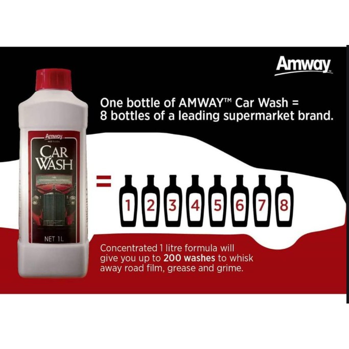 AMWAY Car Wash liquid (1L) | Shopee Singapore