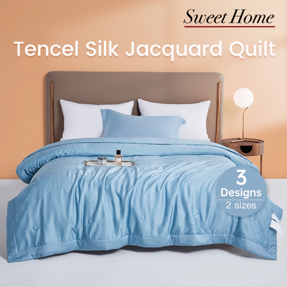 100 Tencel Fabric Summer Quilt Premium Antibacterial Ultrasoft