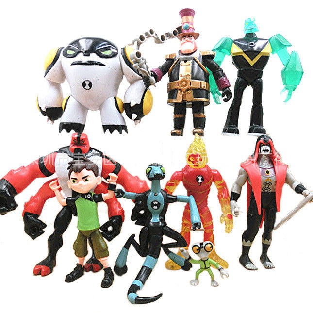 ben ten action figures set