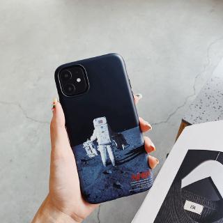 NASA Casing Soft Case Warna  Hitam  untuk iPhone  6 6S 