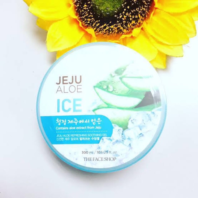 JEJU ALOE VERA ICE SOOTHING GEL BY THE FACE SHOP | Shopee ...