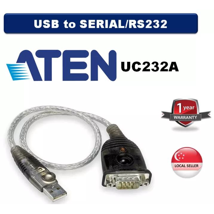 ATEN USBシリアルコンバータ UC232A