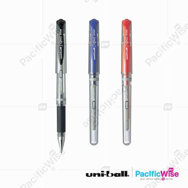Shop Malaysia Uni Ball Gel Pen Writing Pen Signo Broad 1 0mm 1pc Shopee Singapore