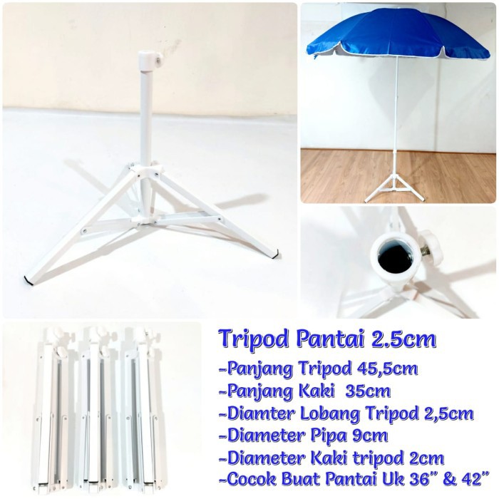 Tripod Umbrella Tent Diameter 2 5 Cm Shopee Singapore