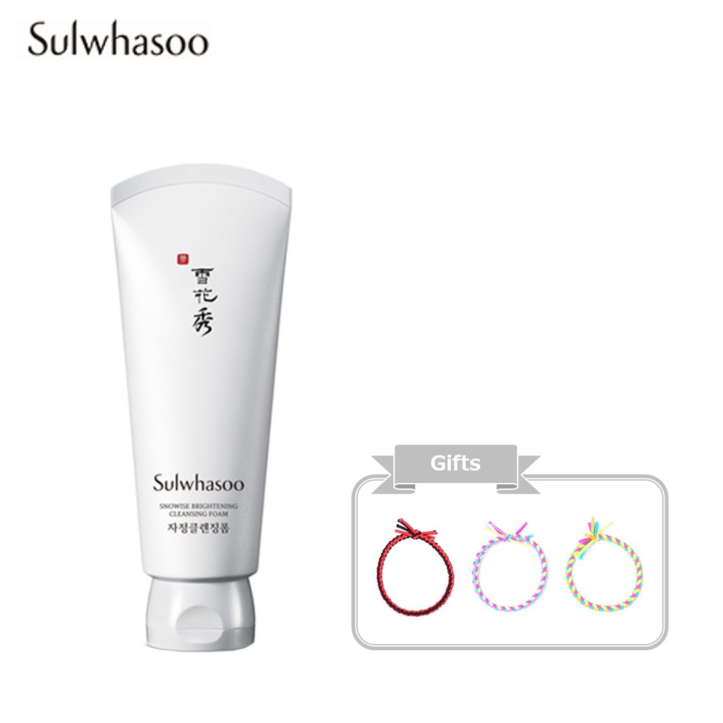 sulwhasoo snowise brightening cleansing foam 150ml