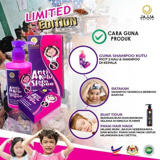 SHAMPOO KUTU JAJJA CHINTA UBAT KUTU PALING BERKESAN FREE 