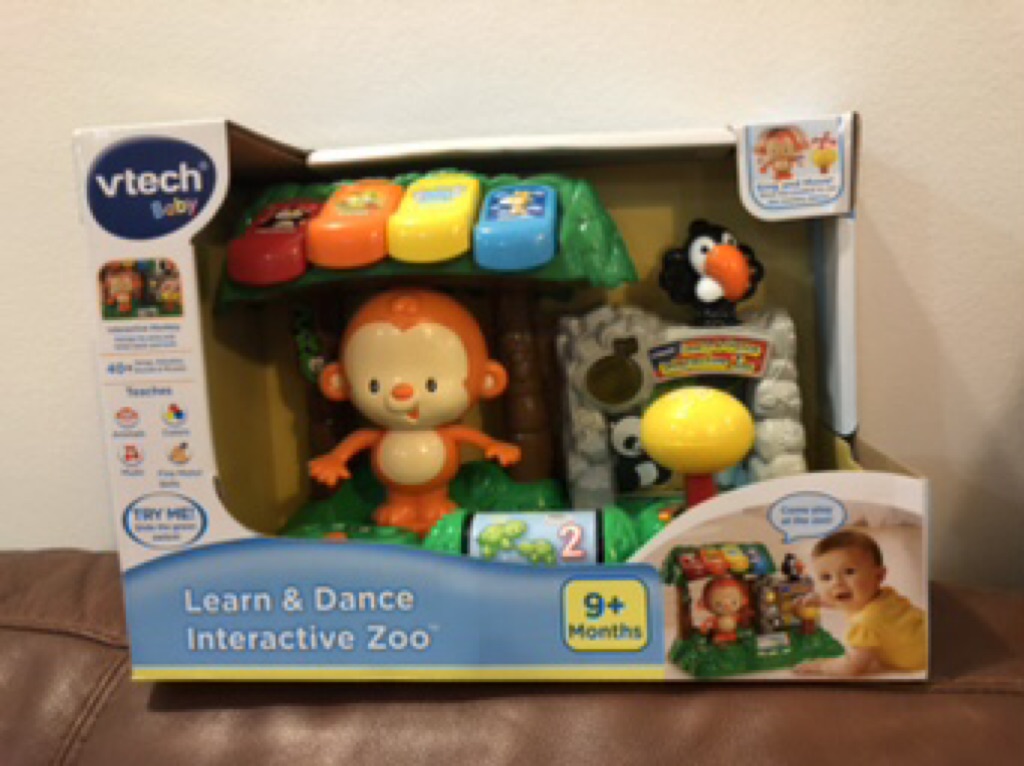 vtech learn and dance interactive zoo