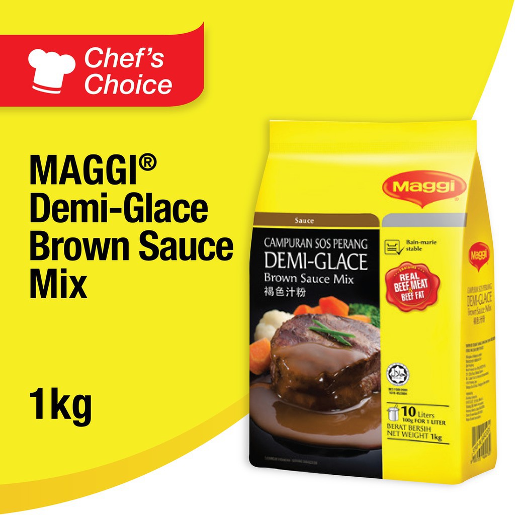 MAGGI Demi Glace Brown Sauce Mix 1kg 褐色汁粉 Shopee Singapore