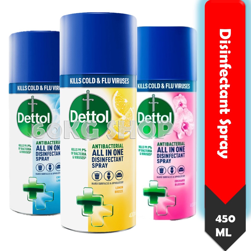 Dettol Disinfectant Spray, 450ML Shopee Singapore