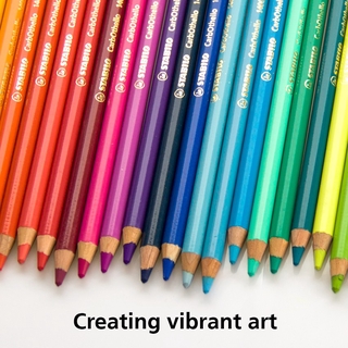stabilo carbothello 24 chalk pastel coloring pencils