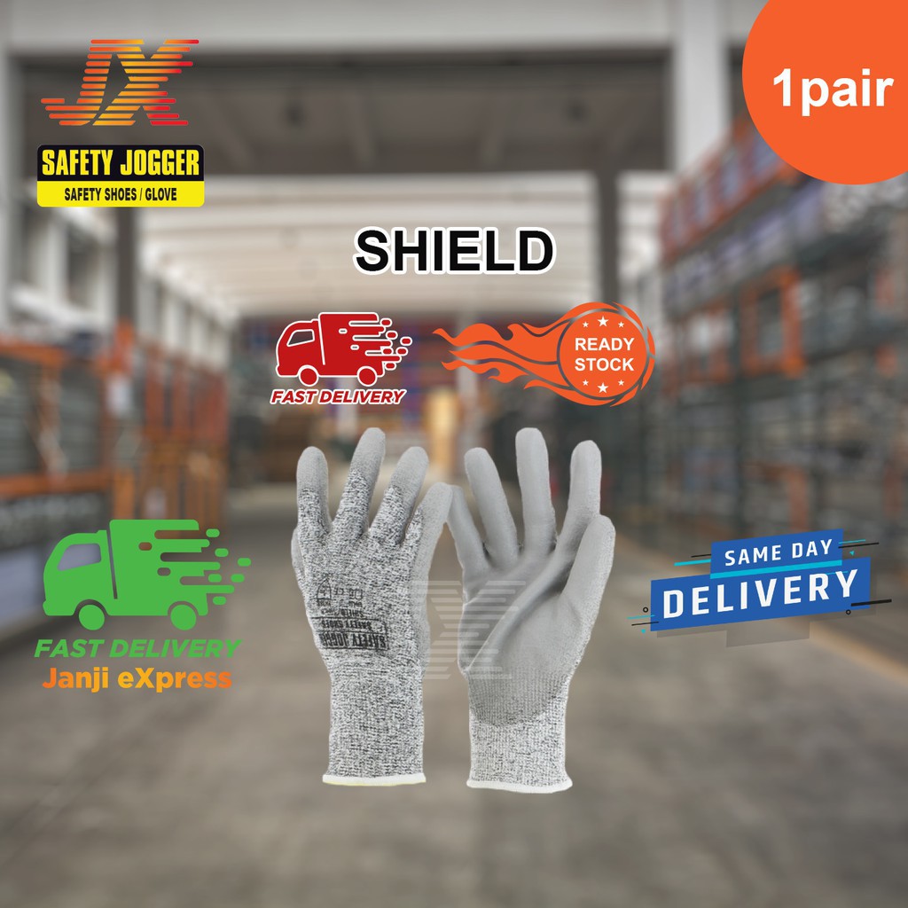 Safety Jogger Shield 4543 Anticut gloves 1 Pairs Shopee Singapore