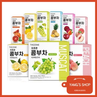[The Zone] Kombucha Powder 6 Flavor (10T / 30T) / Shine Muscat / Lemon / Peach / Pineapple / Orange / ABC Juice / Slimming / Healthy Tea / Diet Tea / Ice Tea / Probiotics