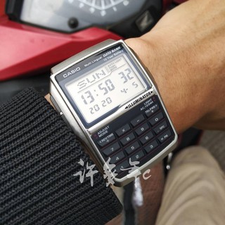 Casio Casio Watch Male Retro Calculator Dbc 32d 1adf Multifunctional Trend Waterproof Watch Male Shopee Singapore