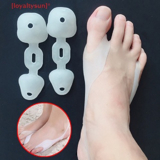 Sunny 2 Pcs Foot Silicone Orthopedic Hallux Valgus Splint Corrector For Toes Separator Happy #6