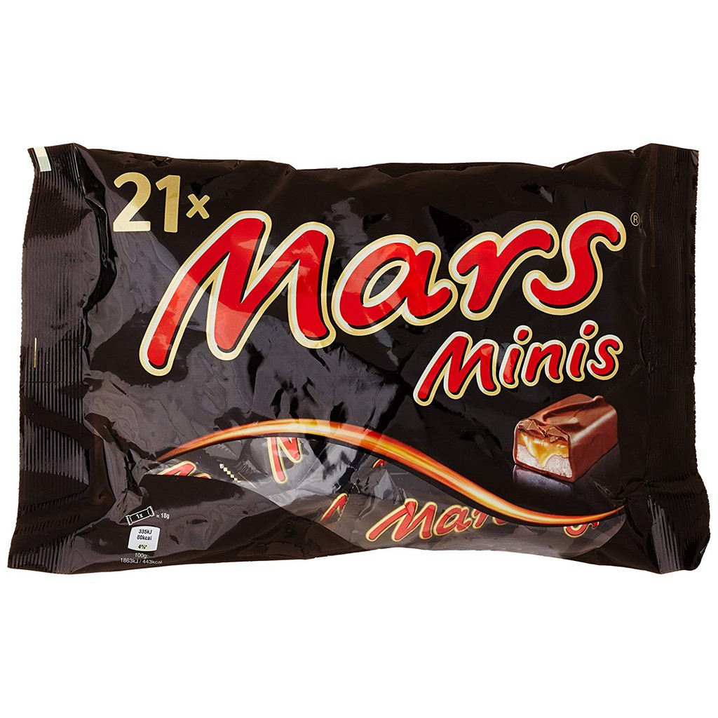 Chocolate Mars Minis 403g Shopee Singapore