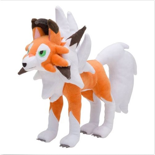 Lycanroc Dusk Form Rock 10 Pokemon Plush Doll Figure Toy Sun Moon 10inch Gift Shopee Singapore