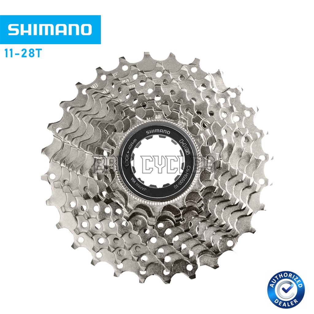 shimano road bike cassette