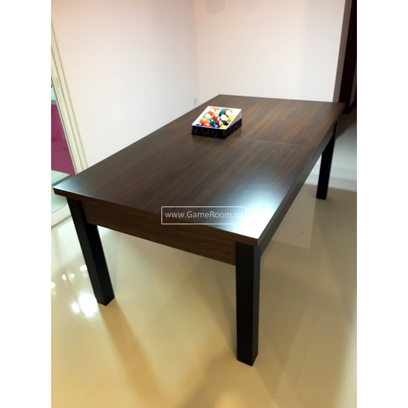 6ft Dining Table With Pool Table 2 In 1 Shopee Singapore