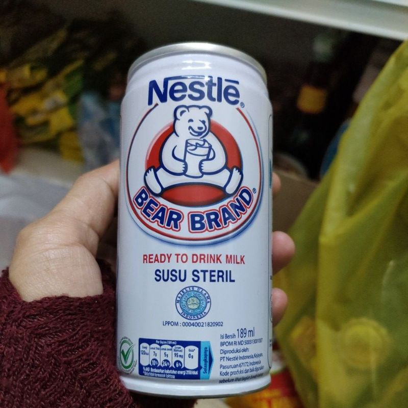 Nestle bear brand milk 189 ml Shopee Singapore