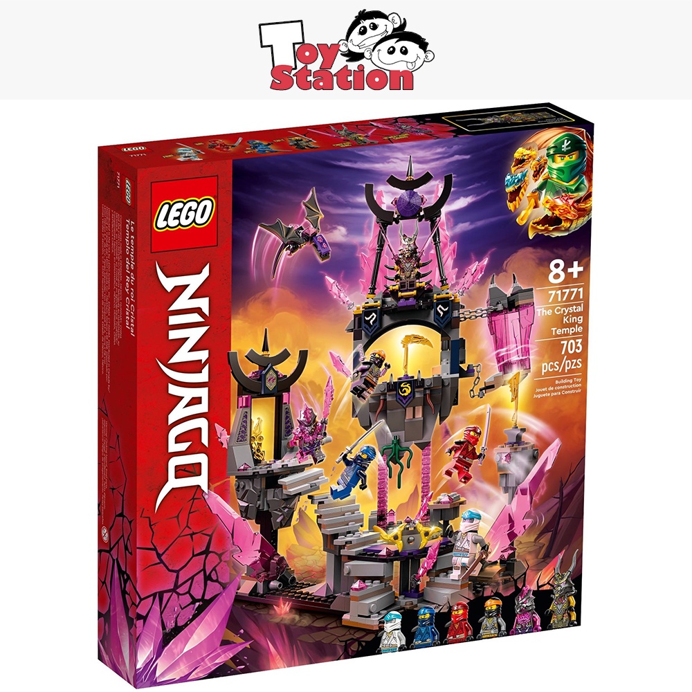 LEGO Ninjago 71771 The Crystal King Temple | Shopee Singapore