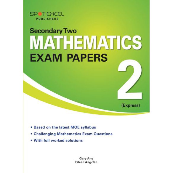 Sec 2 Maths Exam Papers is rated the best in 04\/2024 - BeeCost