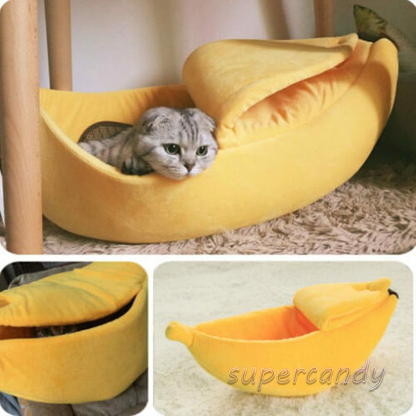 banana plush for cats