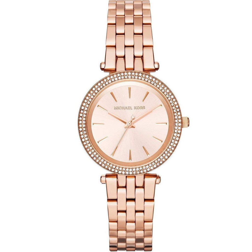michael kors mini darci watch rose gold